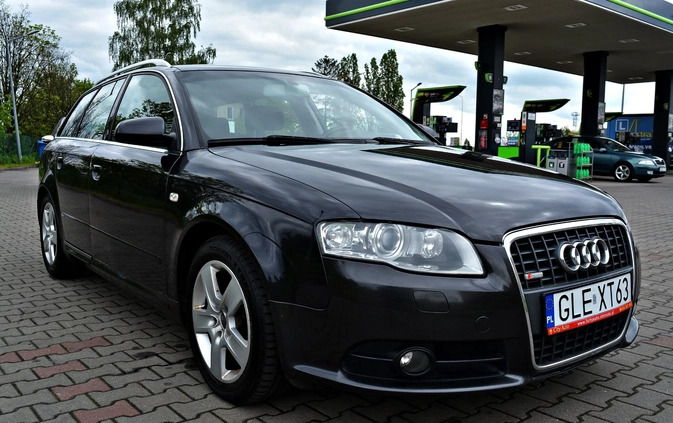 Audi A4 cena 19900 przebieg: 325000, rok produkcji 2008 z Uniejów małe 211